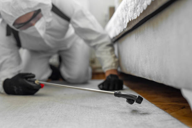 Professional Mosquito Control technician working in Ripon, WI